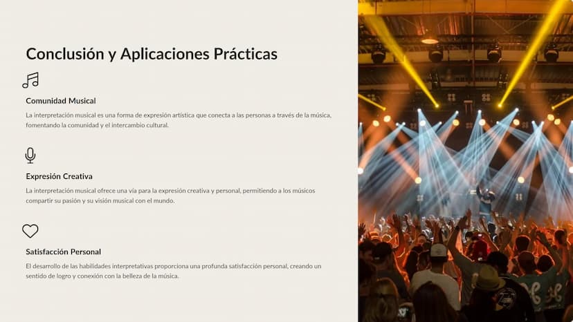 Interpretación
Musical: Un Viaje de
Descubrimiento
La interpretación musical es una forma de arte que combina habilidad
técnica, expresión e