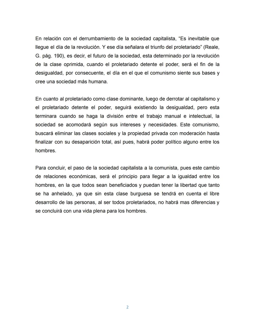 El advenimiento del comunismo¹.

"El poder político es simplemente el poder organizado de
una clase para oprimir a otra". (Karl Marx)

En el
