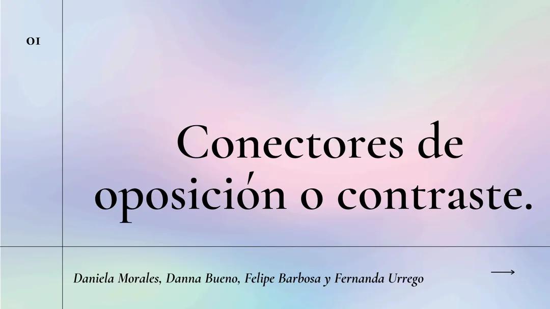 Los principales conectores de contraste en español