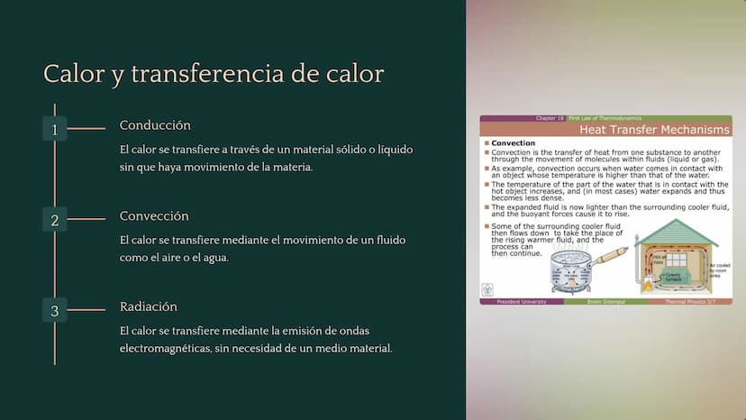جارجا
ENERGY
PRODUCERS:
plants
L
DECOMPOSERS:
fungi, bacteria, worms
HEAT
CONSUMERS:
animals
la Termodinámica
La termodinámica es la rama de