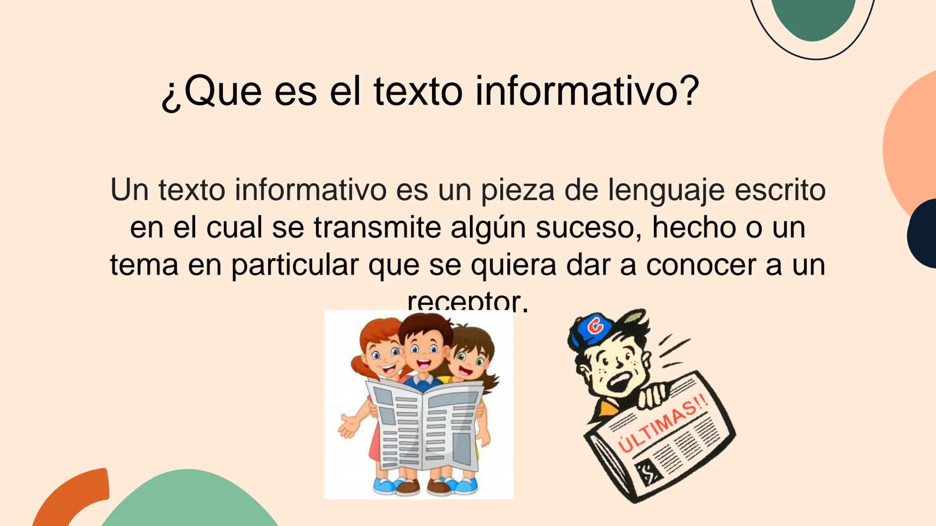 Texto Informativo Introducción
6. Características de los textos informativos
1. Que es el texto informativo
2.En que consiste el texto infor