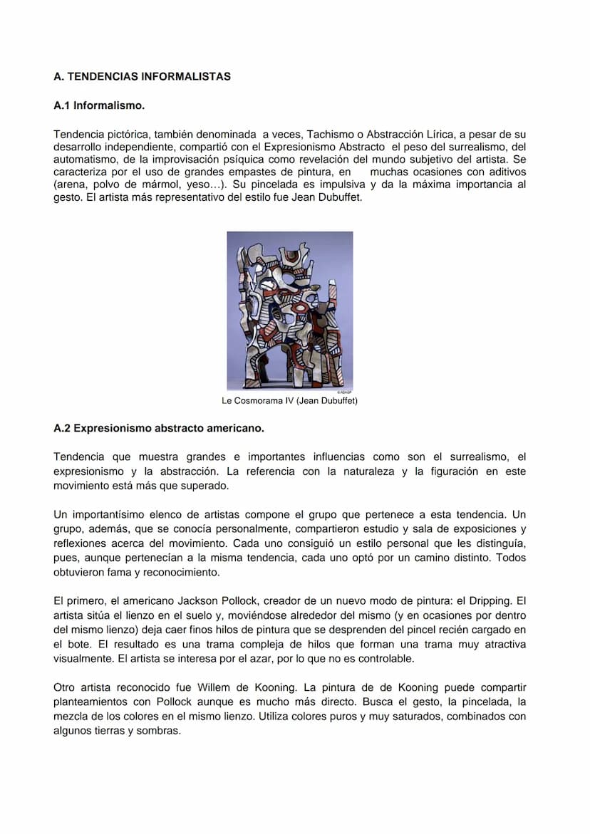 LAS VANGUARDIAS ARTÍSTICAS HISTÓRICAS
- OTRAS TENDENCIAS RECIENTES -
ASIGNATURA: VANGUARDIAS ARTÍSTICAS LAS VANGUARDIAS ARTÍSTICAS HISTÓRICA