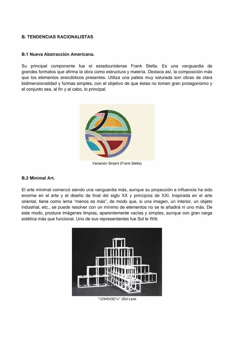 LAS VANGUARDIAS ARTÍSTICAS HISTÓRICAS
- OTRAS TENDENCIAS RECIENTES -
ASIGNATURA: VANGUARDIAS ARTÍSTICAS LAS VANGUARDIAS ARTÍSTICAS HISTÓRICA