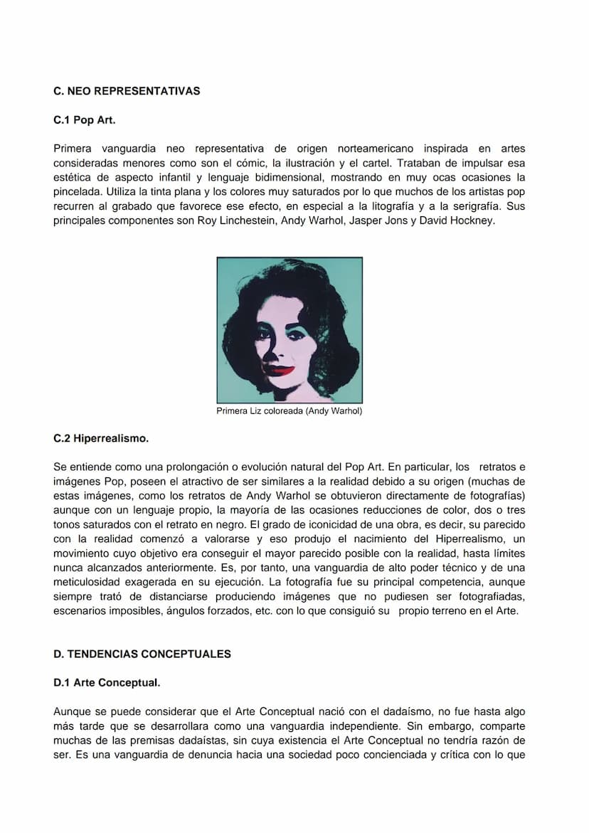 LAS VANGUARDIAS ARTÍSTICAS HISTÓRICAS
- OTRAS TENDENCIAS RECIENTES -
ASIGNATURA: VANGUARDIAS ARTÍSTICAS LAS VANGUARDIAS ARTÍSTICAS HISTÓRICA