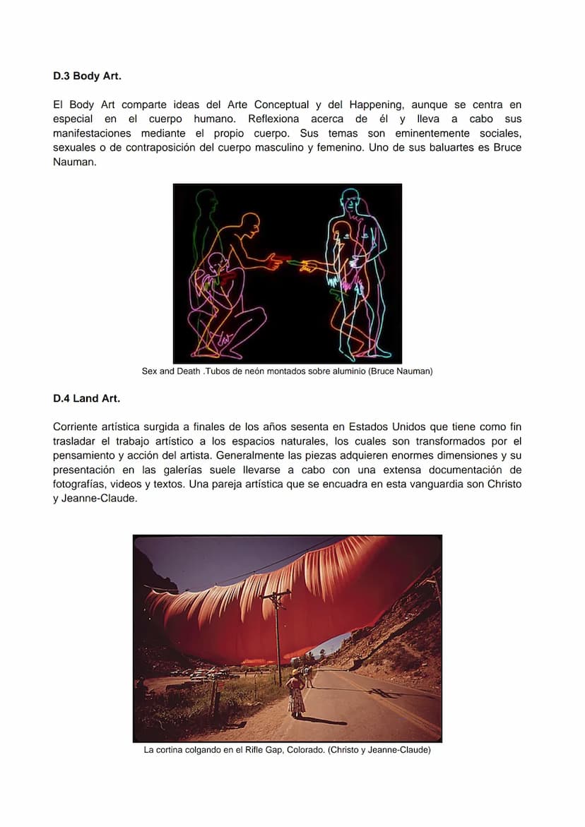 LAS VANGUARDIAS ARTÍSTICAS HISTÓRICAS
- OTRAS TENDENCIAS RECIENTES -
ASIGNATURA: VANGUARDIAS ARTÍSTICAS LAS VANGUARDIAS ARTÍSTICAS HISTÓRICA