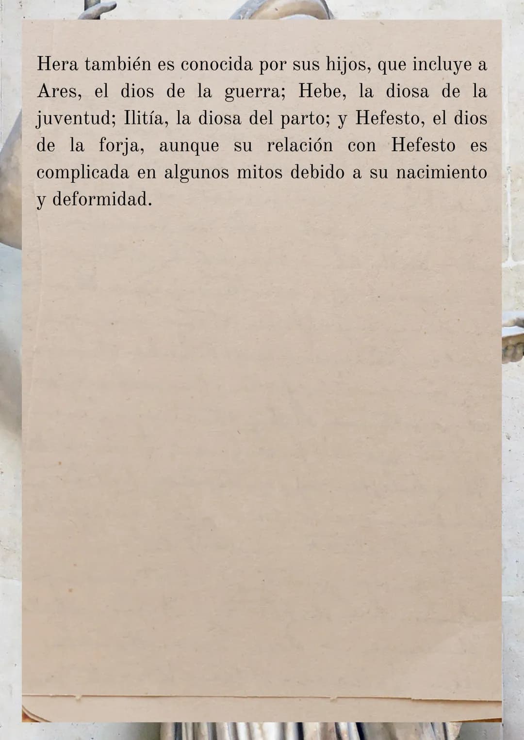 HERA
(diosa del
matrimonio)
Hera es una de las diosas más importantes de la
mitología griega, conocida como la reina de los dioses
y la espo
