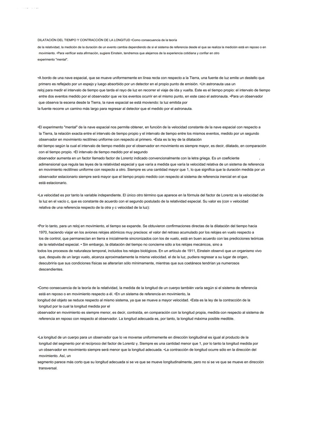 LA TEORÍA DE LA RELATIVIDAD ESPECIAL ⚫La teoría
de la relatividad especial o especial fue introducida por Einstein en 1905 en un intento de 
