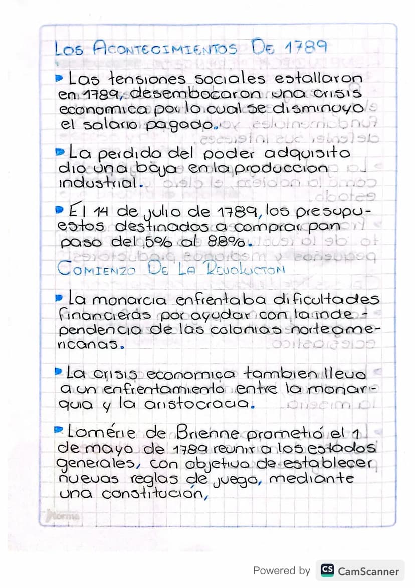 REVOLUCION FRANCESA
brallistes es lo bua 29001enst ec
* Por exigencia de la nololeza, en
el siglo xiv existieron tres estamento
fundamentale