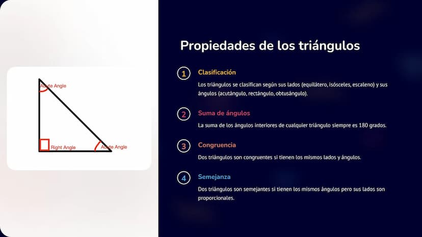 Geometría
y
Trigonometría
La geometría es el estudio de las formas y sus propiedades. La
trigonometría se enfoca en las relaciones entre áng