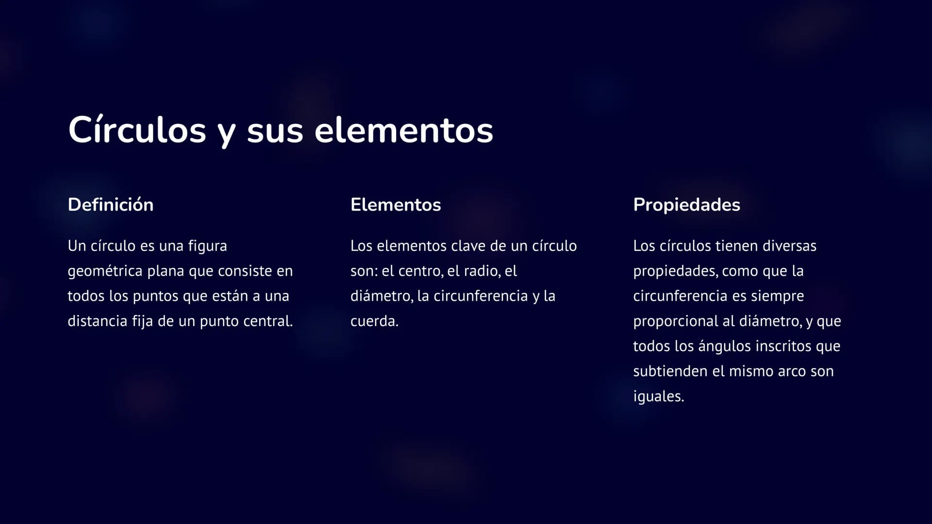 Geometría
y
Trigonometría
La geometría es el estudio de las formas y sus propiedades. La
trigonometría se enfoca en las relaciones entre áng
