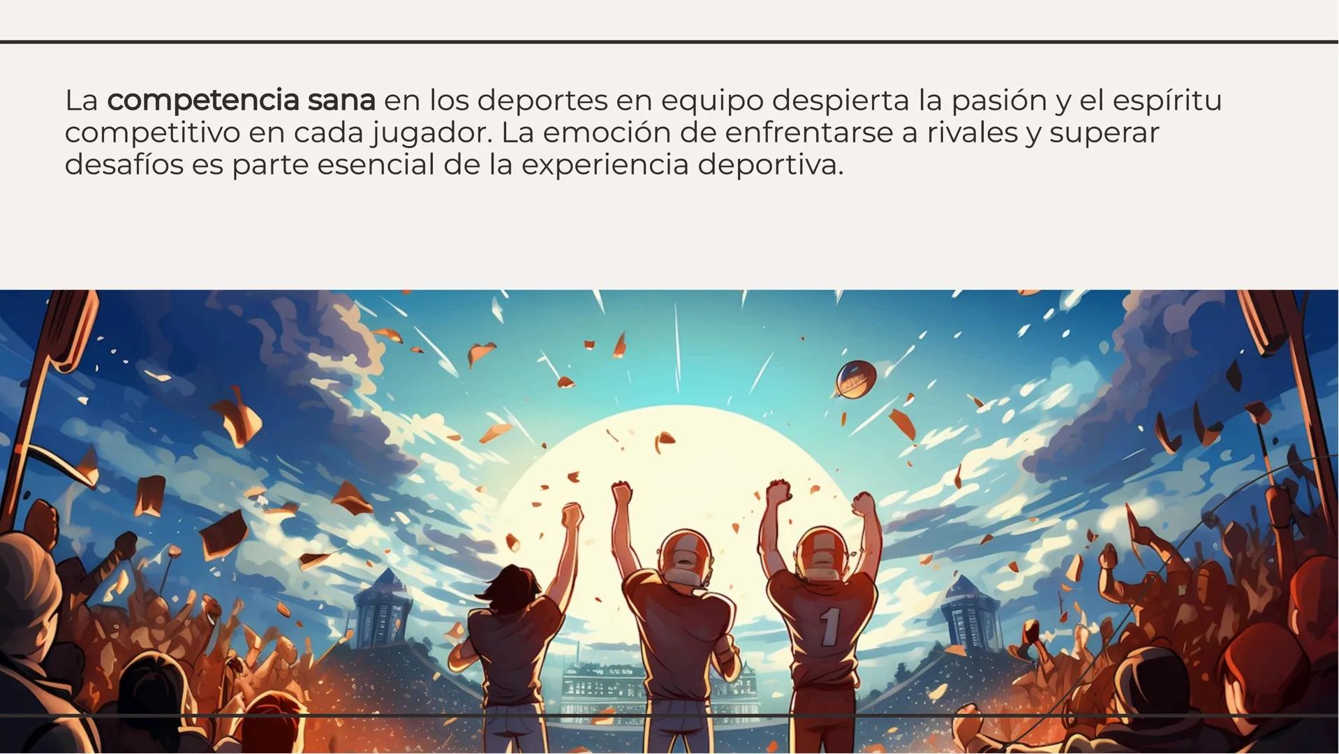# ¡A la cancha! Descubriendo la
pasión por los deportes en equipo # ¡Bienvenidos!

¡Prepárense para adentrarnos en el
emocionante mundo de l