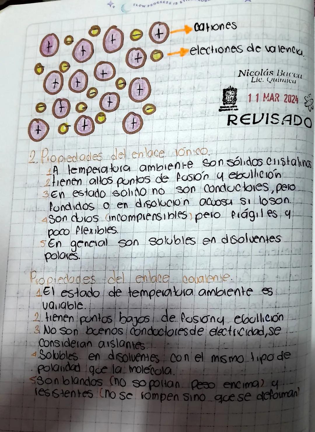Solucion
1. Los enlaces químicos mantienen unidas a las
moléculas
a clean conexiones temporales que
Son esenciales para la vida.
Los lones y