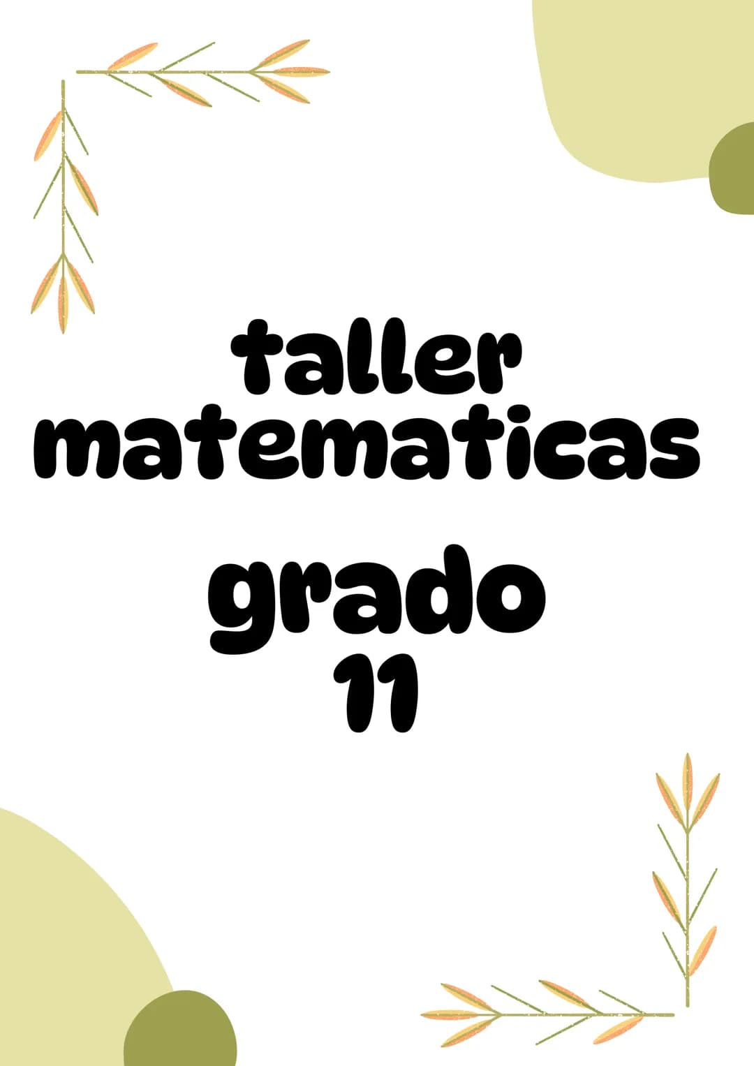 taller
matematicas
grado
11 Pregunta 1
UN SISTEMA DE TRANSPORTE MASIVO TIENE VARIAS
ESTACIONES (E1, E2,...) SOBRE UNA AVENIDA. EN
CONDICIONE
