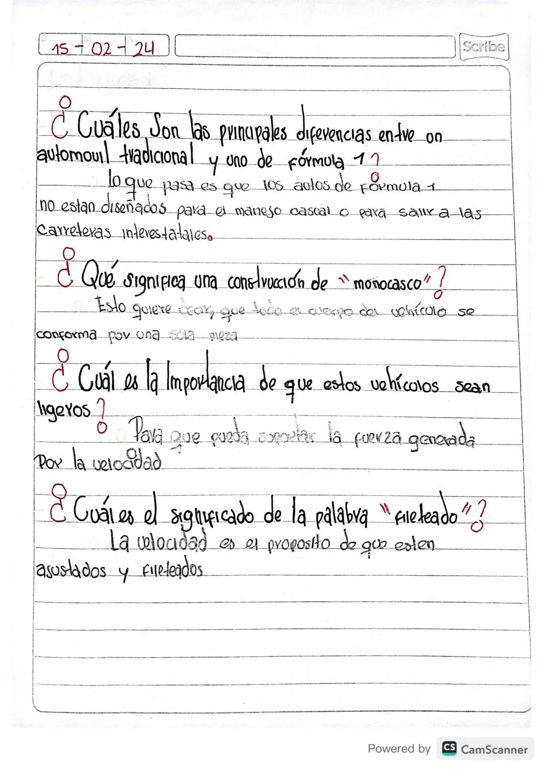 lectura
outicos
Oriana
Diaz
Bolwar
7°
Scribe
Powered by CS CamScanner 15-02-24
С Cuáles Son las principales diferencias entre
automovil trad