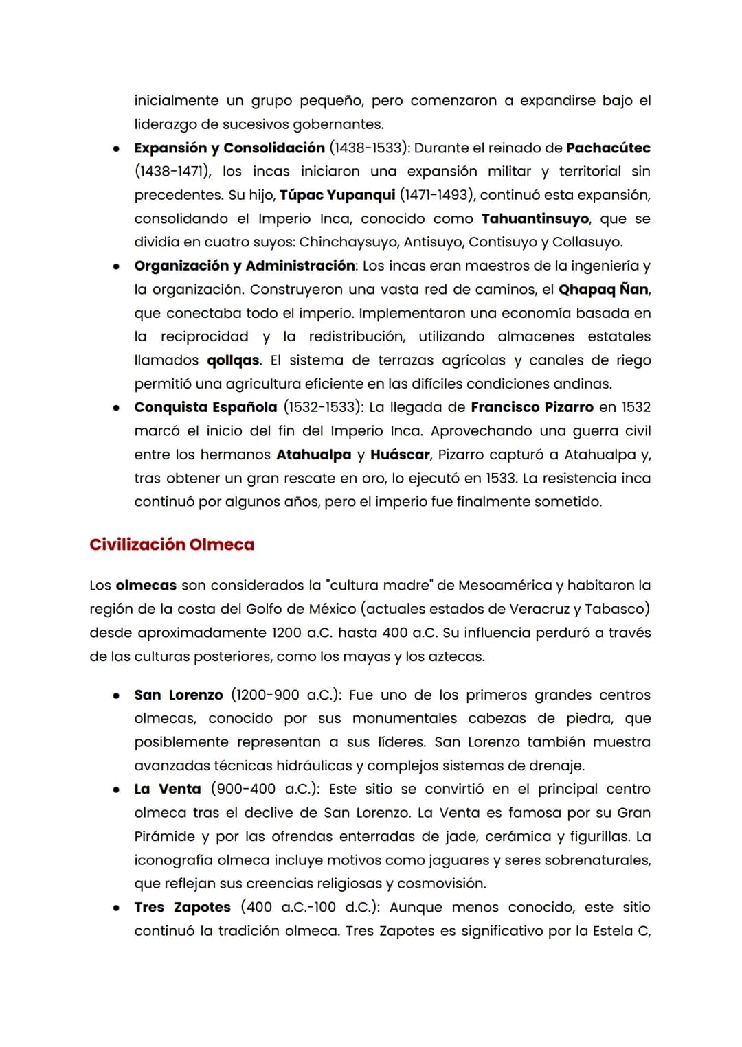 Civilizaciones precolombinas en America
Las civilizaciones precolombinas en América representan una vasta y rica
diversidad de culturas que 