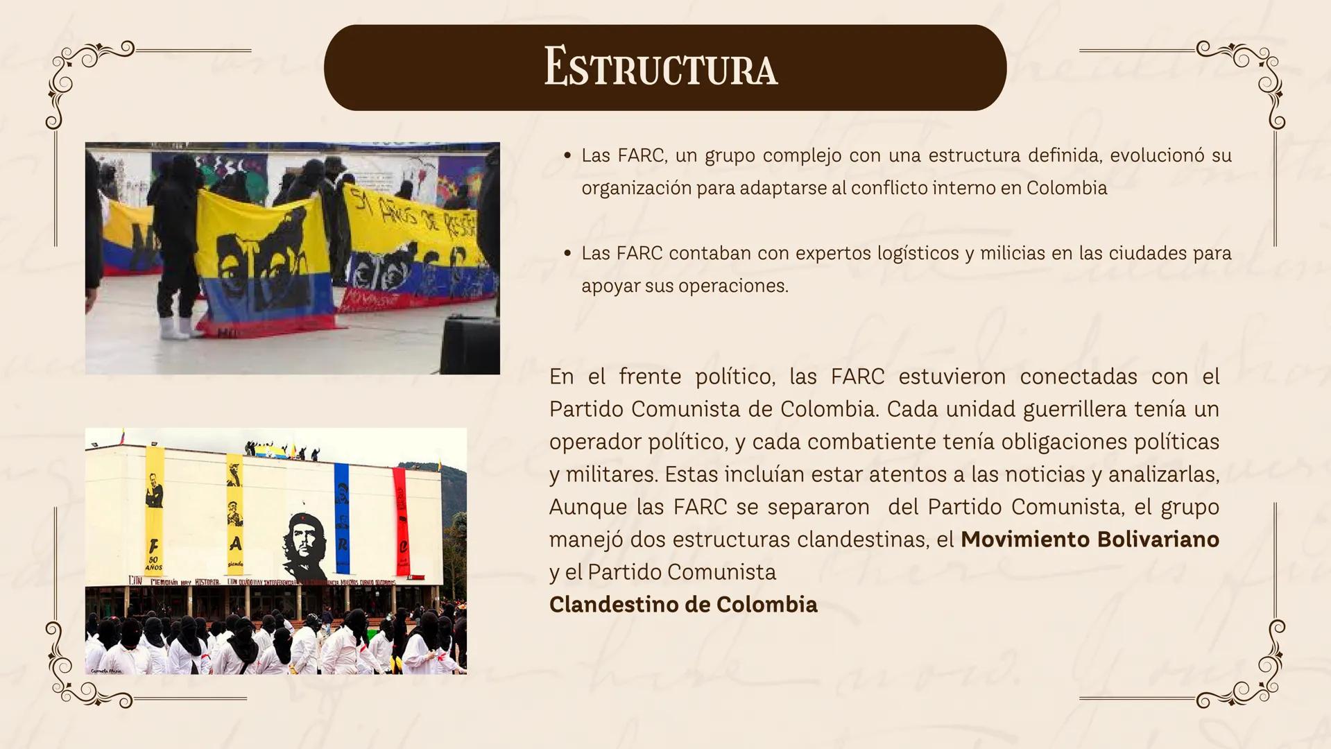 FARC - EP
LAS FARC
Fuerzas Armadas Revolucionarias de
Colombia INTRODUCCIÓN
Las farc son las fuerzas armadas revolucionarias
de colombia son