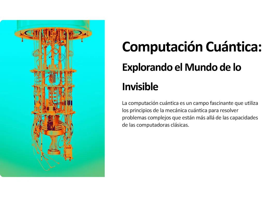 Computación Cuántica