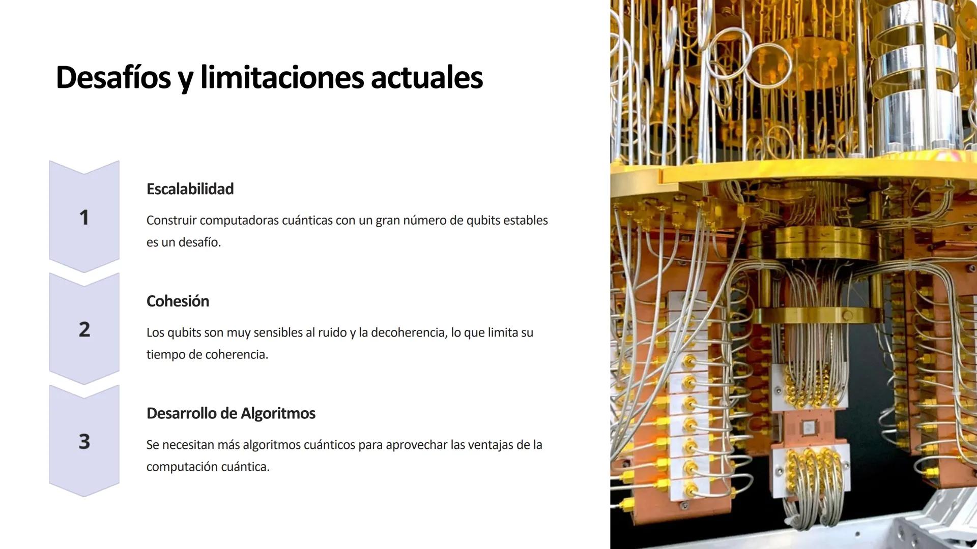 Computación Cuántica:
Explorando el Mundo de lo
Invisible
La computación cuántica es un campo fascinante que utiliza
los principios de la me