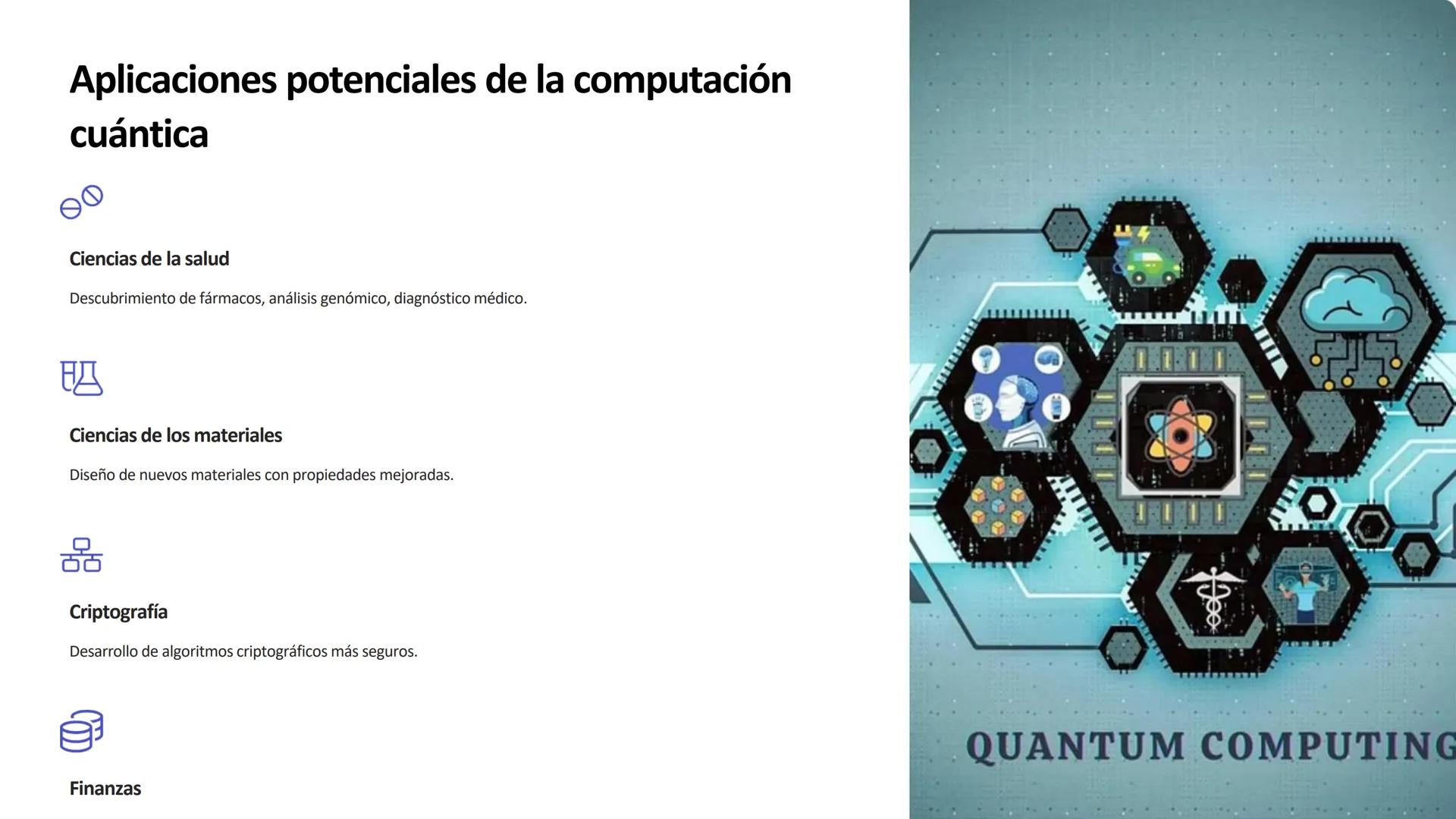 Computación Cuántica:
Explorando el Mundo de lo
Invisible
La computación cuántica es un campo fascinante que utiliza
los principios de la me