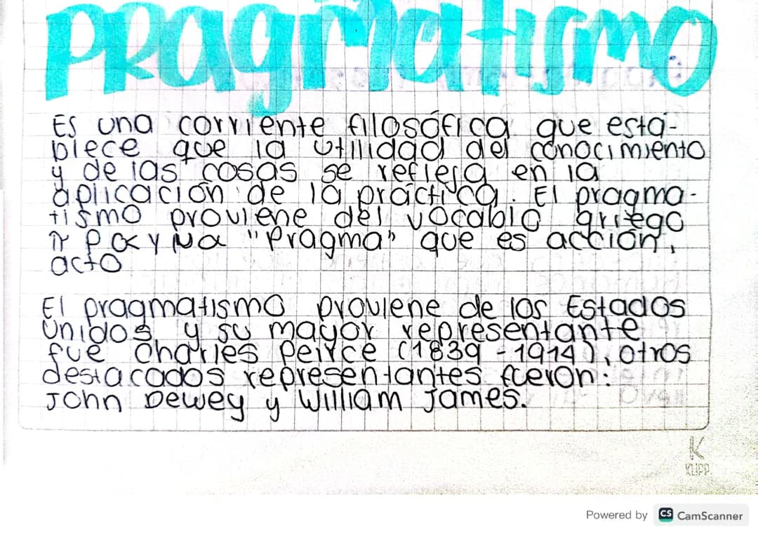 PRAGMATISMO FILOSÓFICO