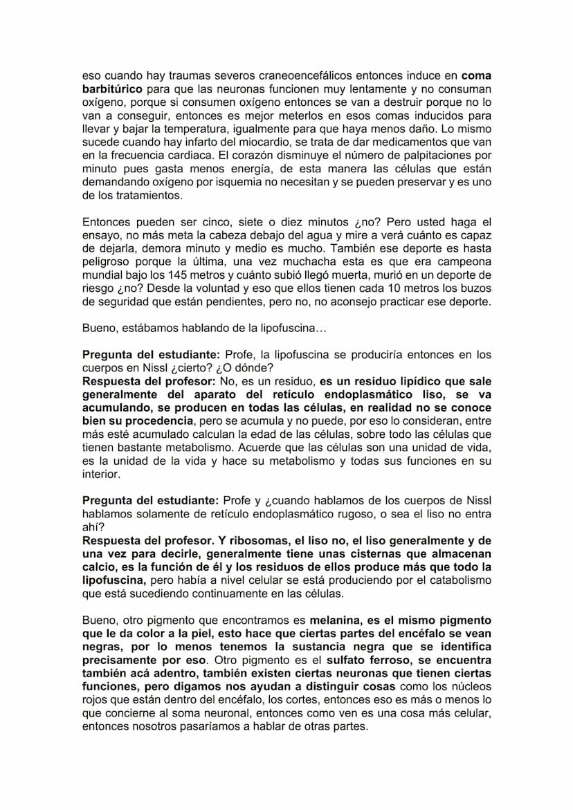 TEJIDO NERVIOSO
¿Por qué vamos a dar el tejido nervioso ahora? porque vamos a empezar a ver
la neuroanatomía. Entonces ahí ustedes van a hab