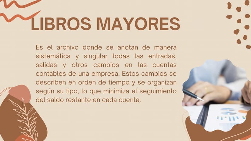 2
INFORMACIÓN
FINANCIERA
(LIBROS
CONTABLES) ¿QUÉ SON?
Los libros contables son documentos que se
relacionan con los hechos económicos que
se