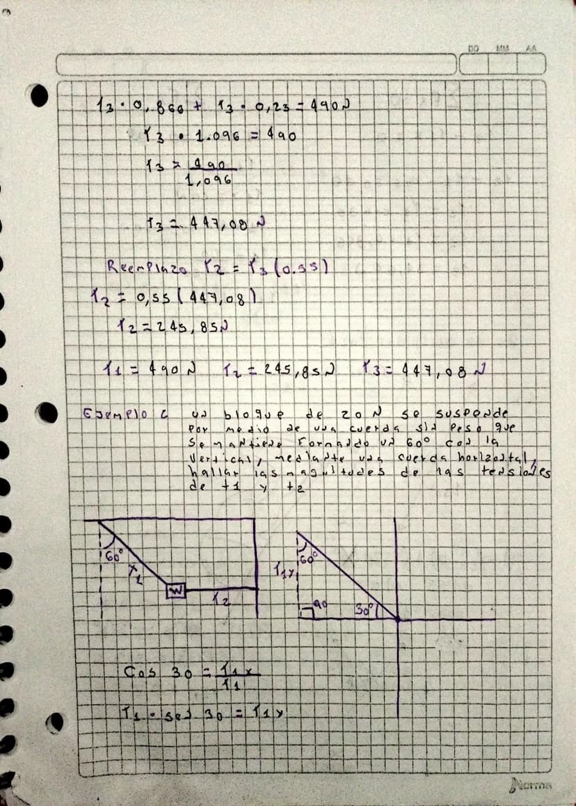 12
1 abril / 2024
Primera lez
de Newton
Cuerpes
ea equilibrio
(D.CL.)
DD MM AA
14
Esemple
גט
Saco
as equilibrio
de cene to de
de
3
9294105
d