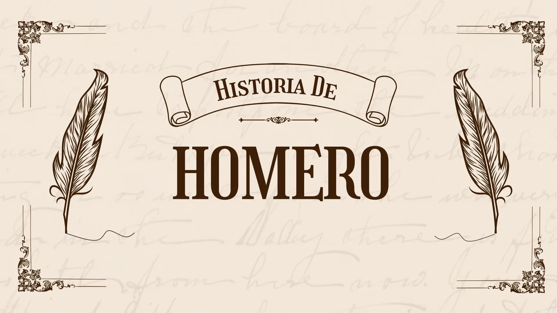 HISTORIA DE
HOMERO
he
now. 01 Introducción
02 Objetivo General
03 Objetivo Especifico
04 Biografia de Homero
ÍNDICE
05
Contenido
06 Conclusi