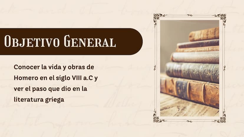 HISTORIA DE
HOMERO
he
now. 01 Introducción
02 Objetivo General
03 Objetivo Especifico
04 Biografia de Homero
ÍNDICE
05
Contenido
06 Conclusi