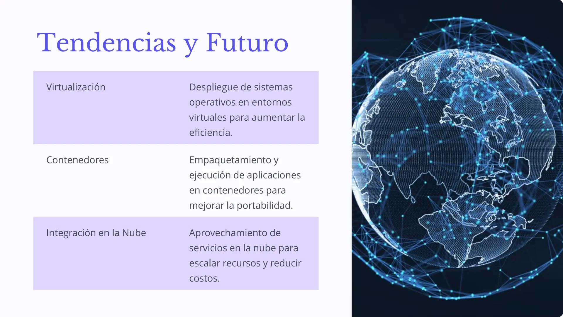 Sistemas
Operativos
Especializados
Los sistemas operativos empresariales son herramientas
poderosas que permiten a las organizaciones gestio