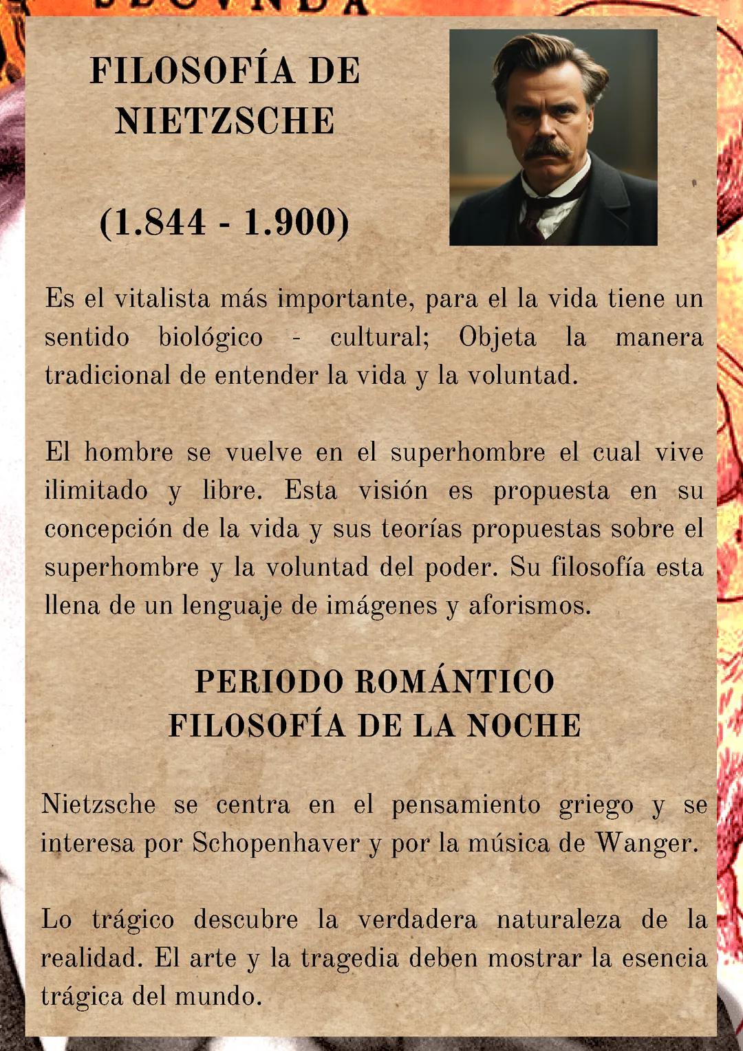 Filosofía de Nietzsche
