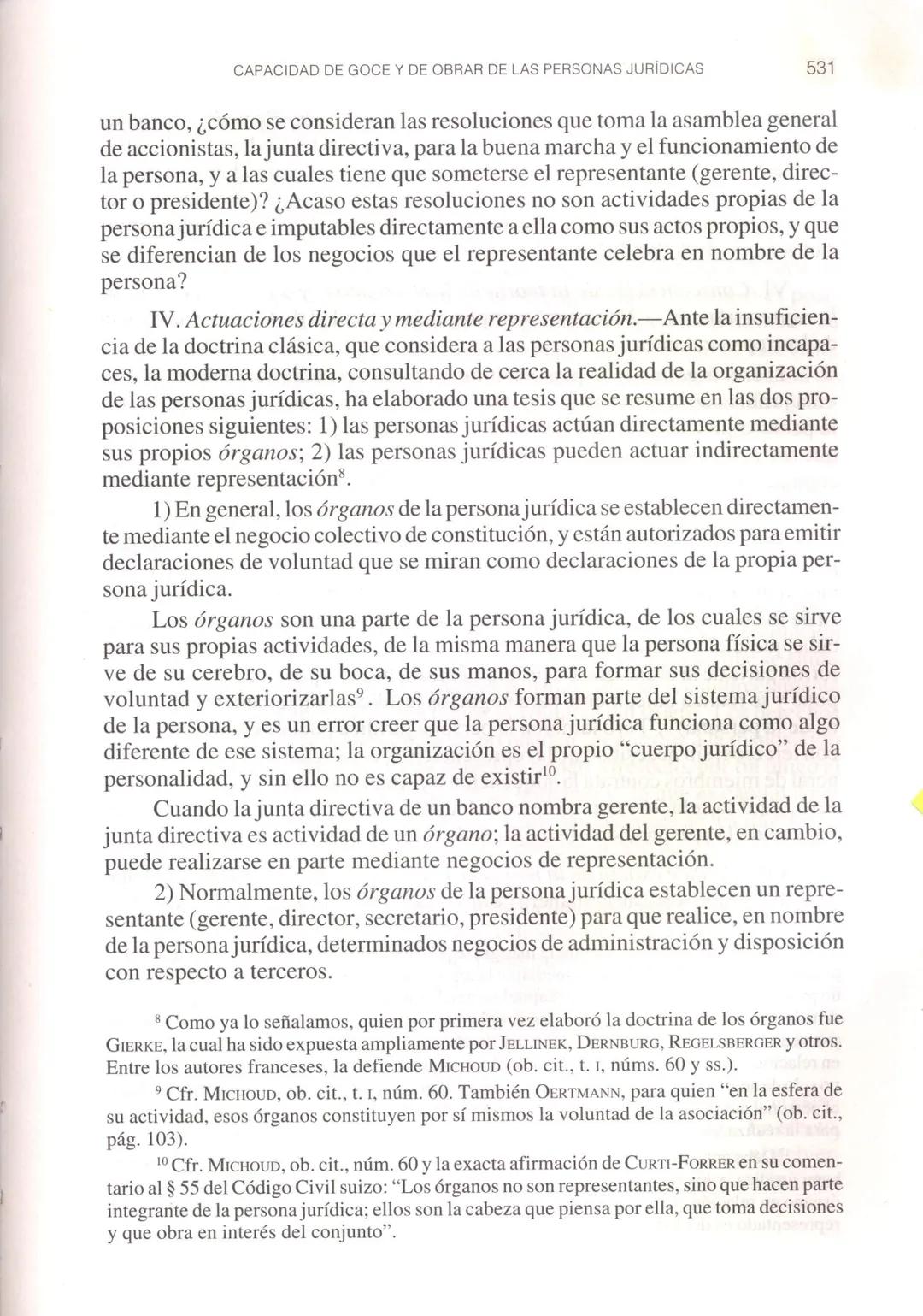 Valencia zea, Arluro y Alvare
Ortiz Monsalue
Derecho Civil. Tomo I
Bogotá: 2011
Ed. Temis CAPÍTULO III

NACIMIENTO Y ORGANIZACIÓN
DE LA PERS