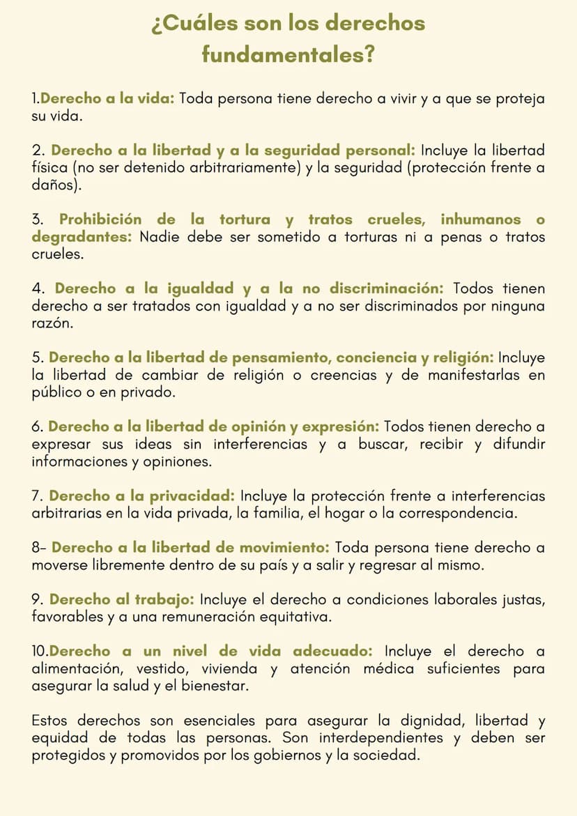 副
3.
4.
derechos
humanos
¿que son?
Los derechos humanos son normas fundamentales que
pertenecen a todas las personas por el simple hecho de 