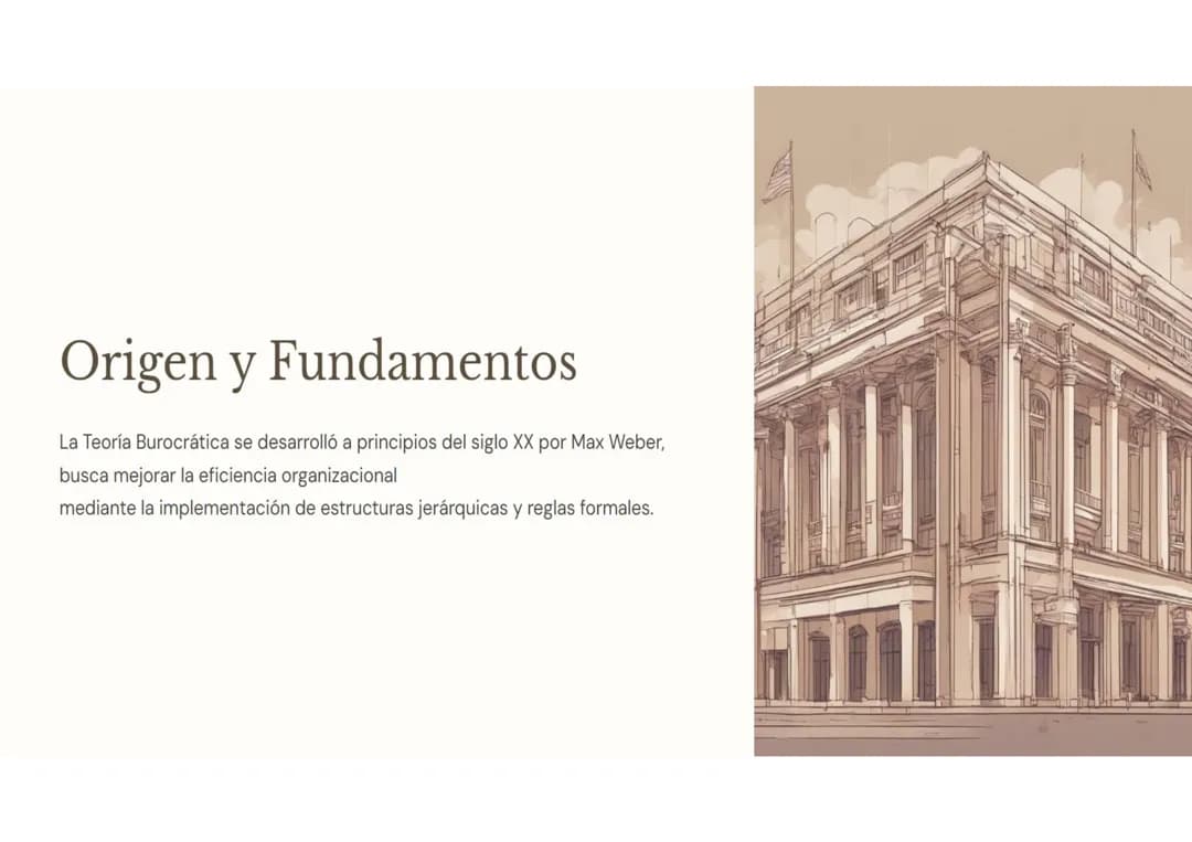 Teoría Burocrática