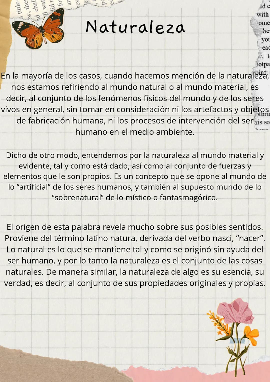 La naturaleza