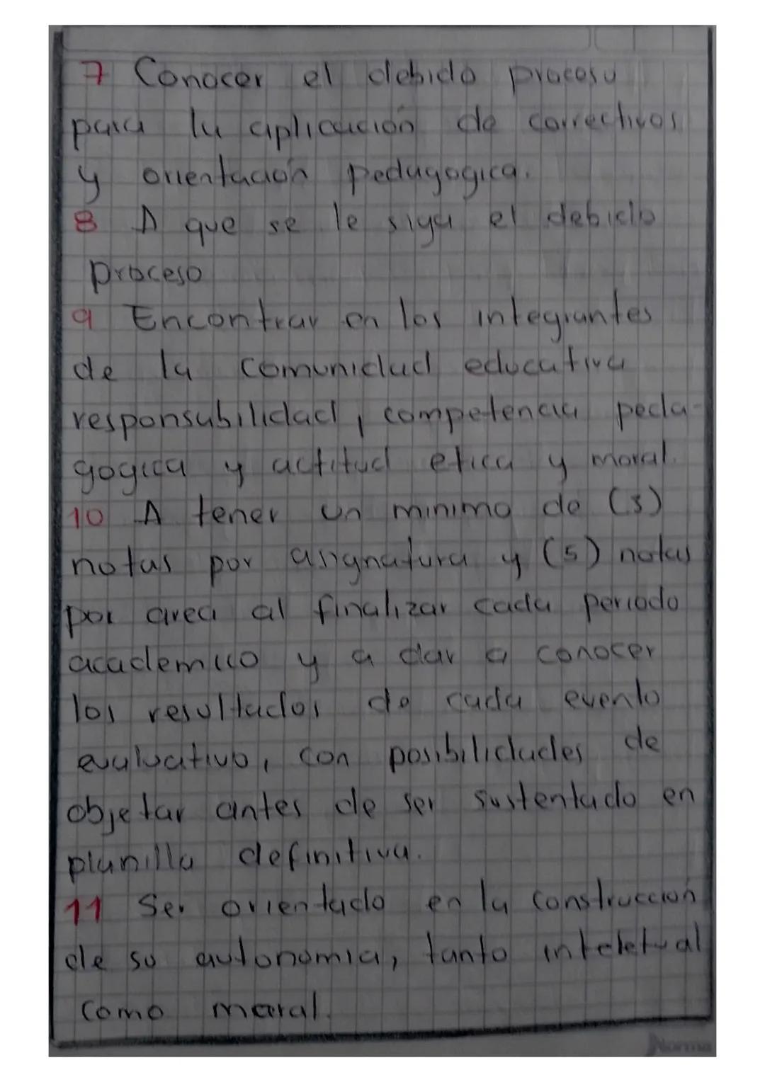 Derecho de los
Estudiantes.
Son derechos de los estudiantes
de la institución educativa
silvestre francisco dangond
Daza los siguiente :
1 A
