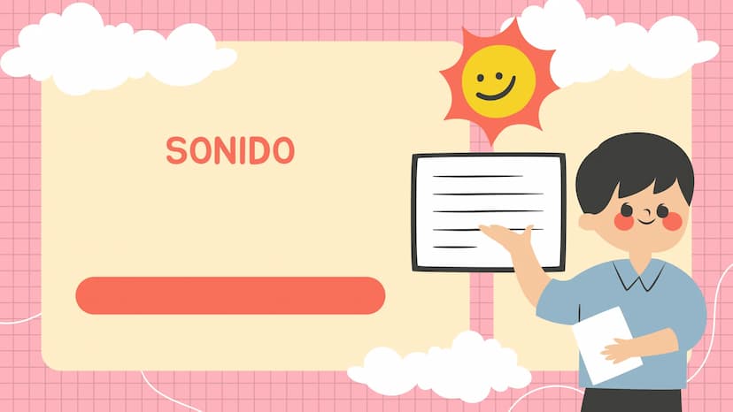 SONIDO CARACTERISTICAS
DEF: SENSACIÓN FÍSICA QUE ESTIMULA LOS OIDOS EN
FORMA DE ONDA LONGITUDINAL
1.
2.
la rapidez del sonido es diferentes 