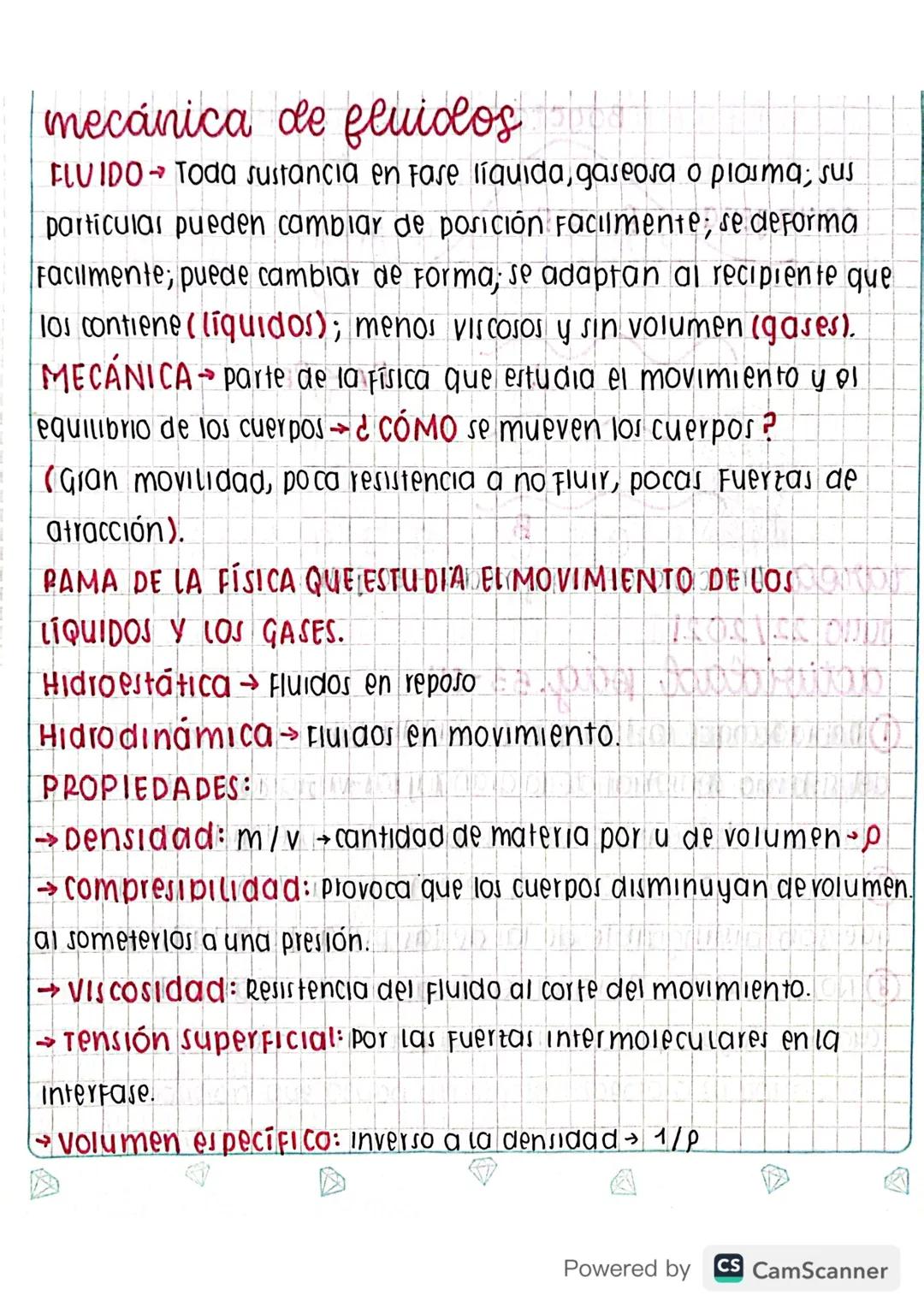 Física grado 10 y 11 - Mecánica de Fluidos