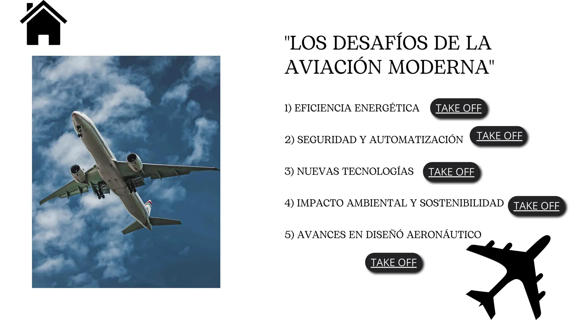 BLOG

Cielos
Innovadores TH

"LOS DESAFÍOS DE LA
AVIACIÓN MODERNA"

1) EFICIENCIA ENERGÉTICA TAKE OFF

2) SEGURIDAD Y AUTOMATIZACIÓN TAKE OF