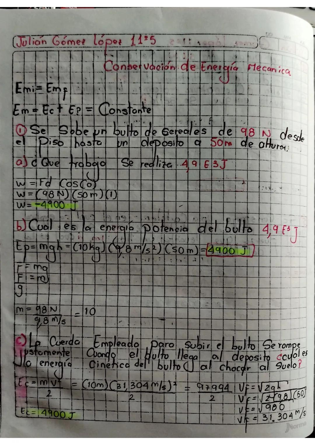 Conservación de Energía - Aprende los Conceptos Clave