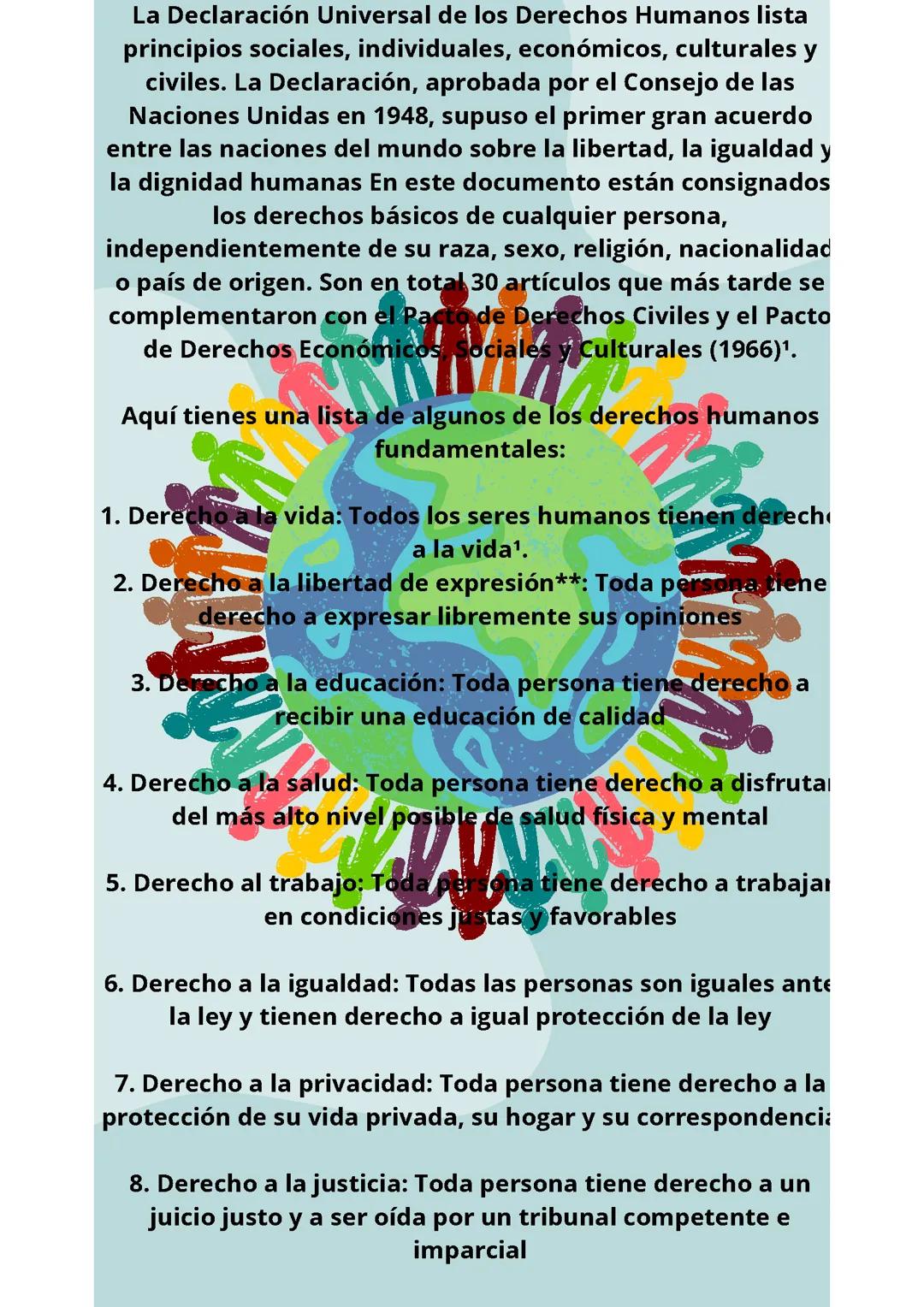Historia de la Declaración Universal de los Derechos Humanos