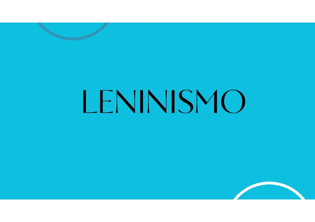 Leninismo