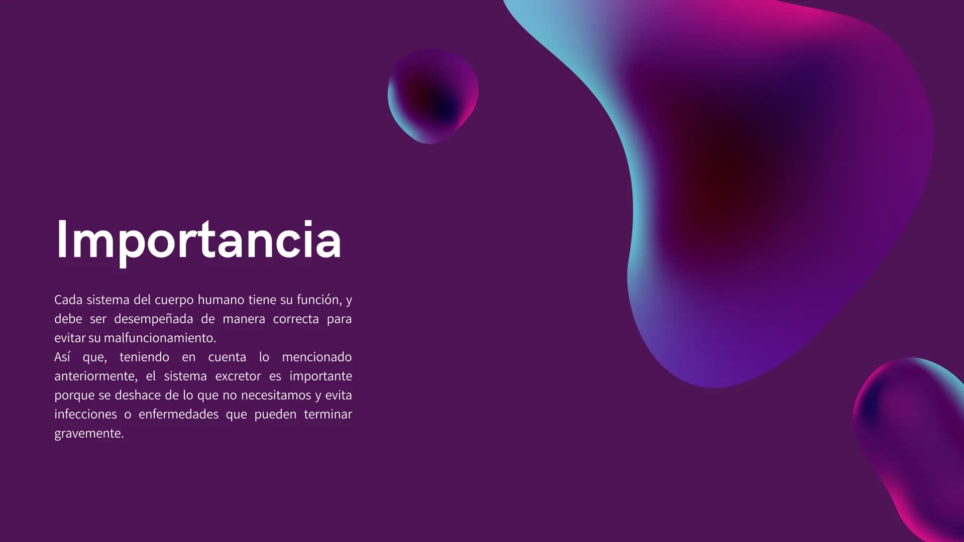 Aparato Excretor
HUMANO ¿Qué es el aparato
excretor?
El aparato excretor es aquel que se encarga de
eliminar los desechos o sustancias innec