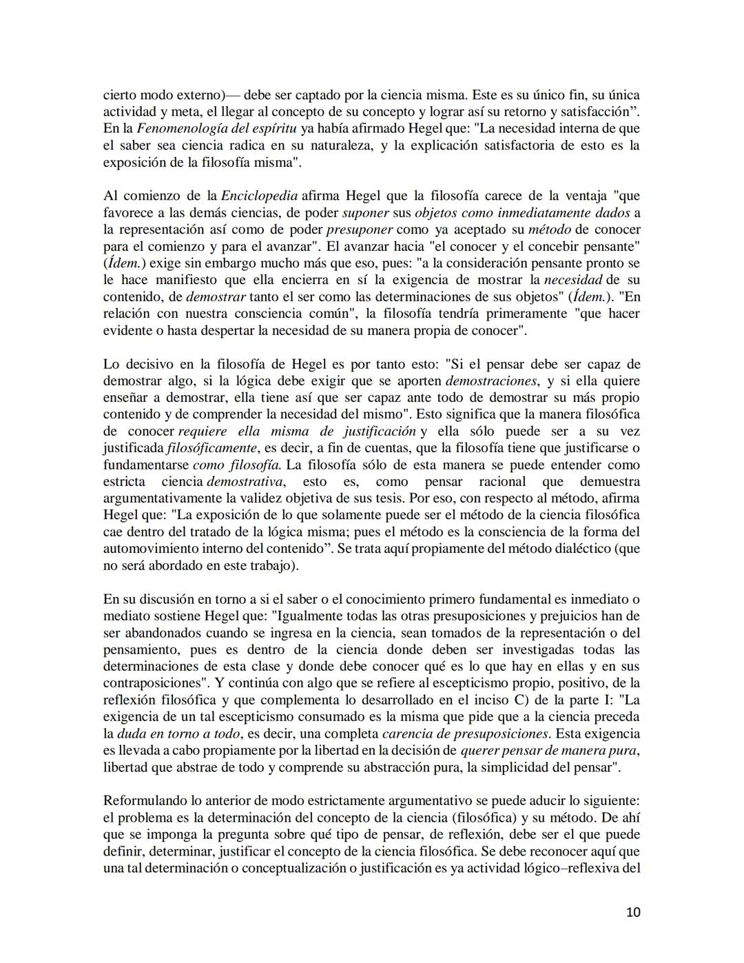 # LA RAZÓN AUTORREFLEXIVA COMO PRINCIPIO DE LA FILOSOFÍA DE
HEGEL

Mario Rojas Hernández

Para Hegel la autorreflexividad de la razón es pri