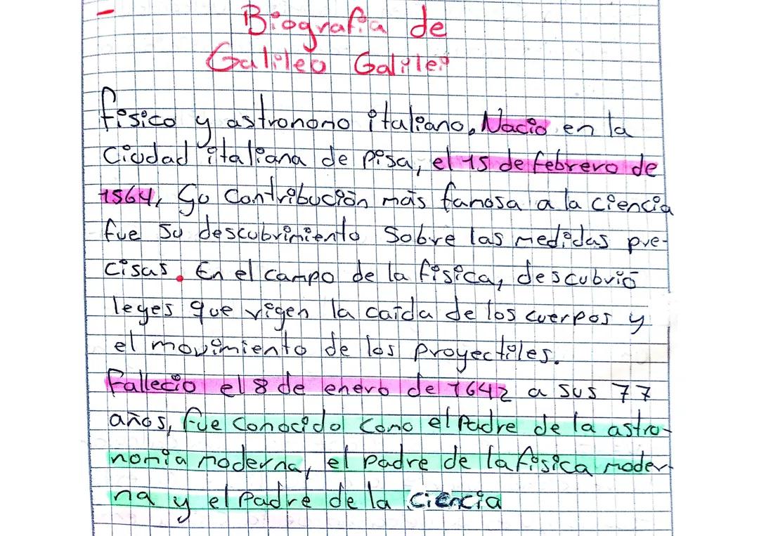 Galileo Galilei: Su Vida y Descubrimientos