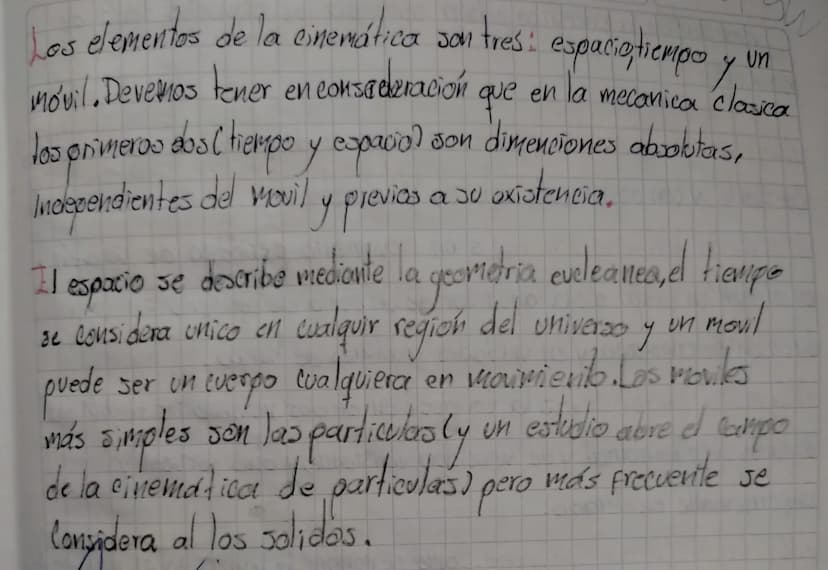 Que Es Il Movimiento?
mairienta & cambio de posición
en un determinado
In física se entiende por
que experimentar un cuerpo en el espacio en