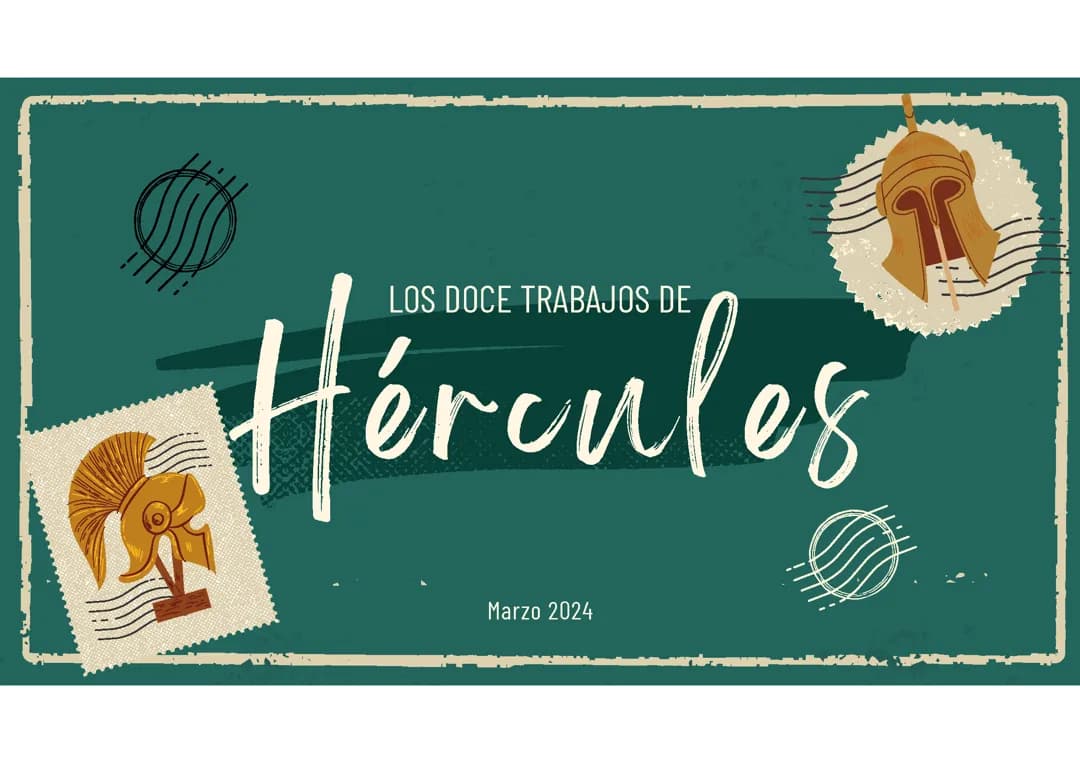 Los 12 Trabajos de Hércules: Resumen y Significado en PDF