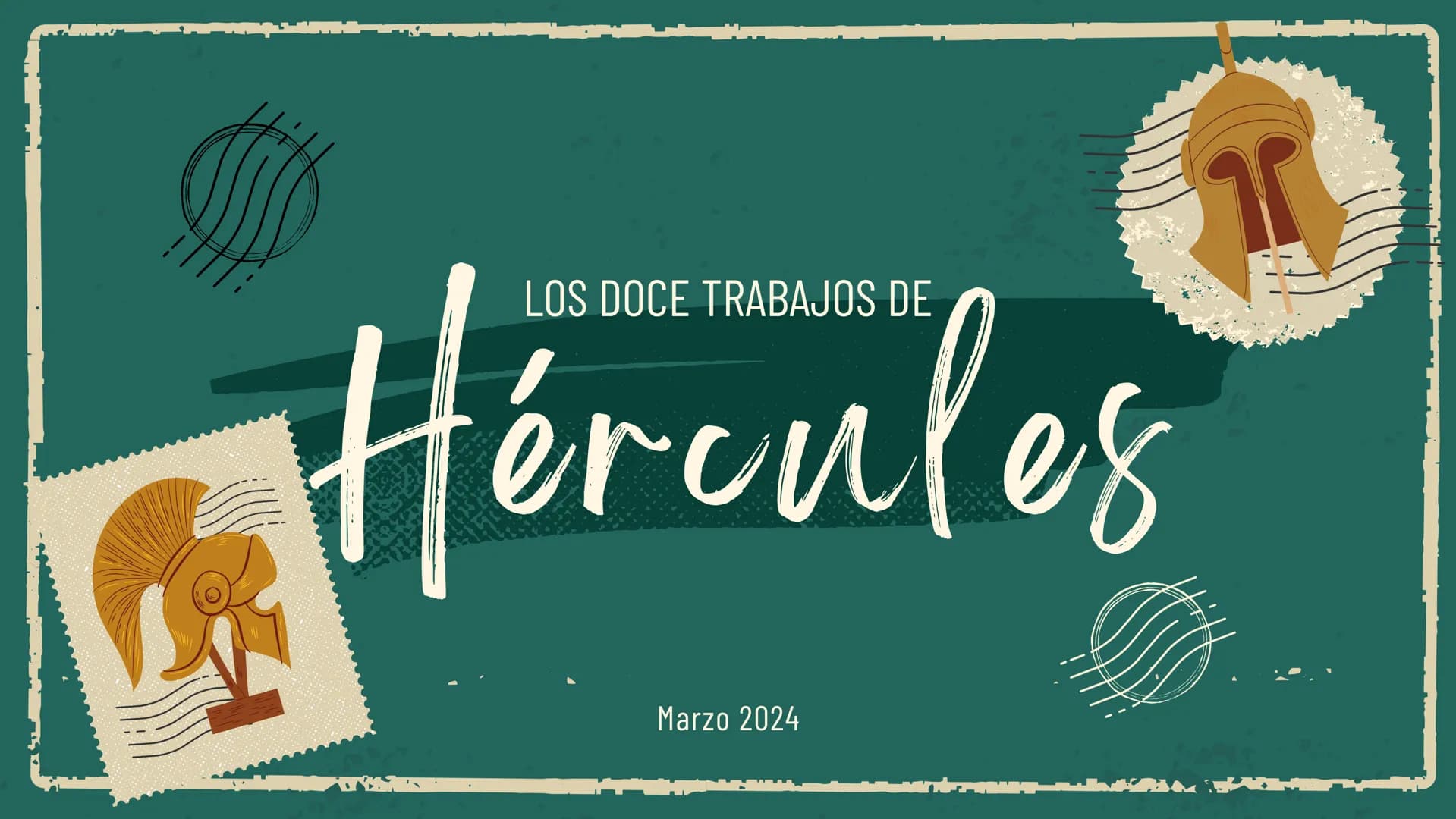 LOS DOCE TRABAJOS DE
Hércules
15
Marzo 2024 Contexto Histórico
Heracles quien fue producto de una infedelidad
entre el Dios zeus y la mortal