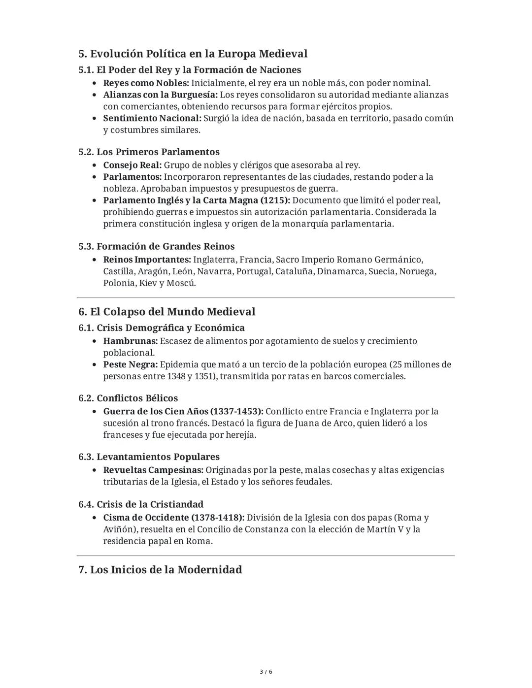 Resumen Integral: La Baja Edad Media, el Renacimiento y la
Configuración de la Modernidad en Europa
1. Introducción: Contexto y Objetivo
El 