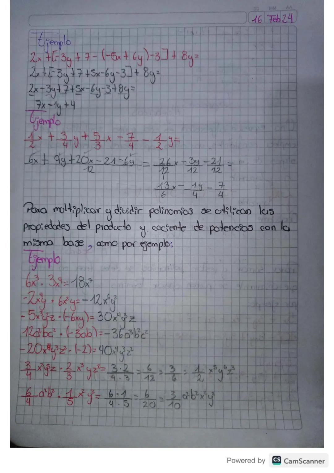 =41-8
#88
4
49
81
8
9
Expresiones
Algebraicas
Ona expresión algebraica es una forma
emplea constantes, variables, operaciones
signos de agru